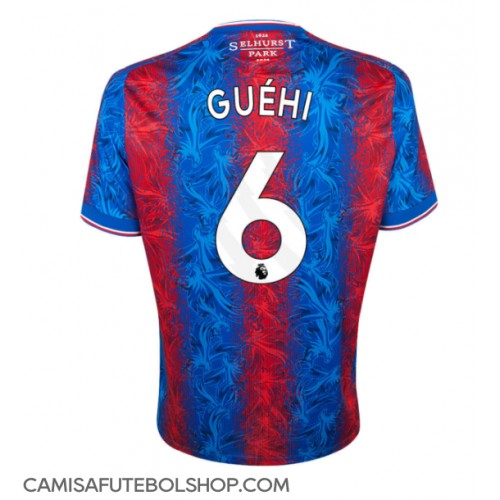 Camisa de time de futebol Crystal Palace Marc Guehi #6 Replicas 1º Equipamento 2024-25 Manga Curta